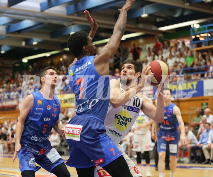 Basketball ABL 2018/19, Playoff Finale Spiel 3 Gmunden Swans vs. Kapfenberg Bulls
Basketball ABL 2018/19, Playoff Finale Spiel 3 Gmunden Swans vs. Kapfenberg Bulls