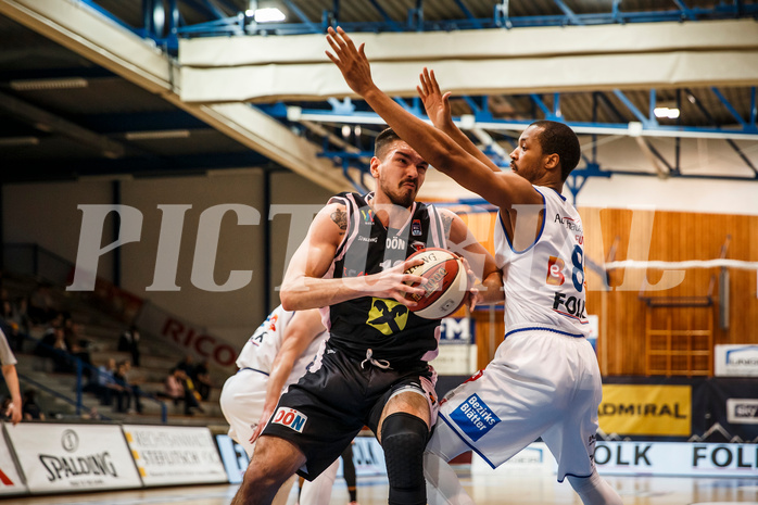 Basketball, Admiral Basketball Superliga 2019/20, Platzierungsrunde 5.Runde, Oberwart Gunners, Flyers Wels, Benjamin Blazevic (12)