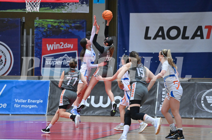 Basketball Superliga 2024/25, Semifinale Spiel 2, DBB Wels vs Duchess Klosterneuburg,


