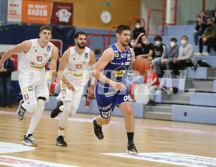 Basketball Superliaga 2021/22, Grunddurchgang 12.Runde Traiskirchen Lions vs. Gmunden Swans


