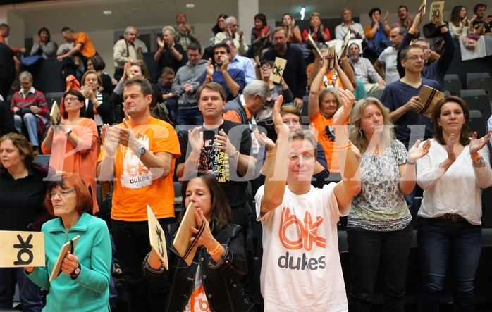 Basketball ABL 2015/16 Grunddurchgang 9.Runde BK Dukes Klosterneuburg vs. WBC Wels


