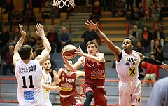 Basketball ABL 2016/17, Grunddurchgang 27.Runde Traiskirchen Lions vs. WBC wels


