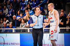 Basketball, Basketball Austria Cup 2022/23, Halbfinale 1, Oberwart Gunners, Gmunden Swans, Sebastian Käferle (7)