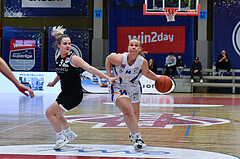 Win2Day Basketball, Damen Superliga 2022/23, Grunddurchgang 12. Runde, DBB LZ OÖ vs Basket Flames,