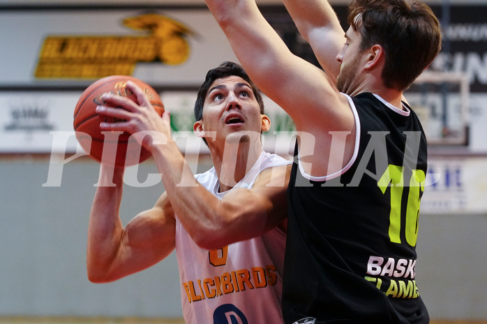 Basketball 2. Liga 2021/22, Grundduchgang 7.Runde , Jennersdorf vs. Basket Flames


