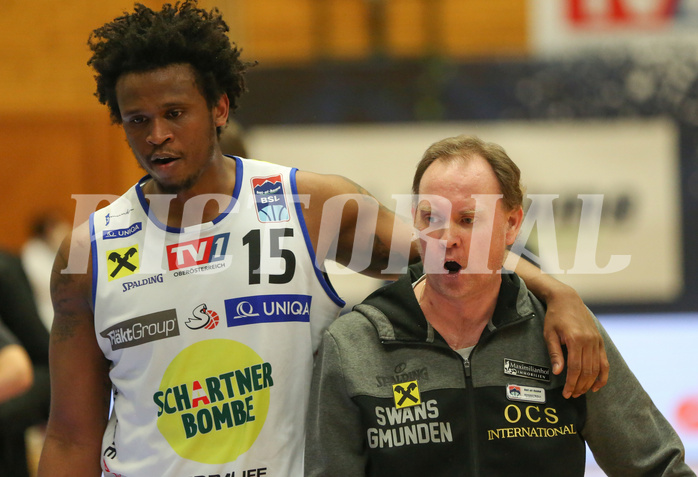 Basketball Superliga 2021/22, 4.Plazierungsrunde Gmunden Swans vs. Kapfenberg Bulls


