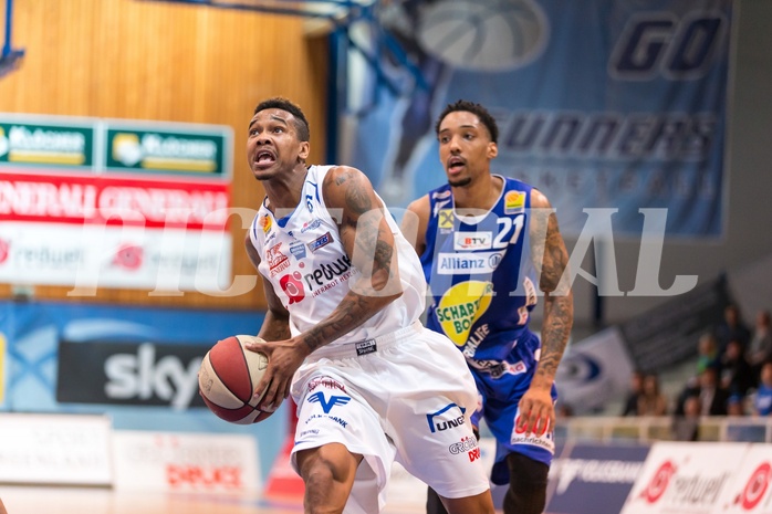 Basketball ABL 2015/16 Playoff Viertelfinale Spiel 1 Oberwart Gunners vs. Gmunden Swans