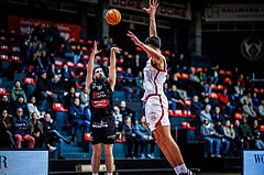 Basketball, Win2Day Superliga 2024/25, Grunddurchgang 20.Runde, BC Vienna, Kapfenberg Bulls, Jordan Ngatai (11)