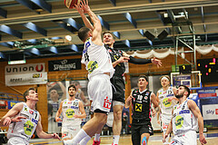 Basketball Superliga 2020/21, Grunddurchgang 15.Runde Gmunden Swans vs. Flyers Wels


