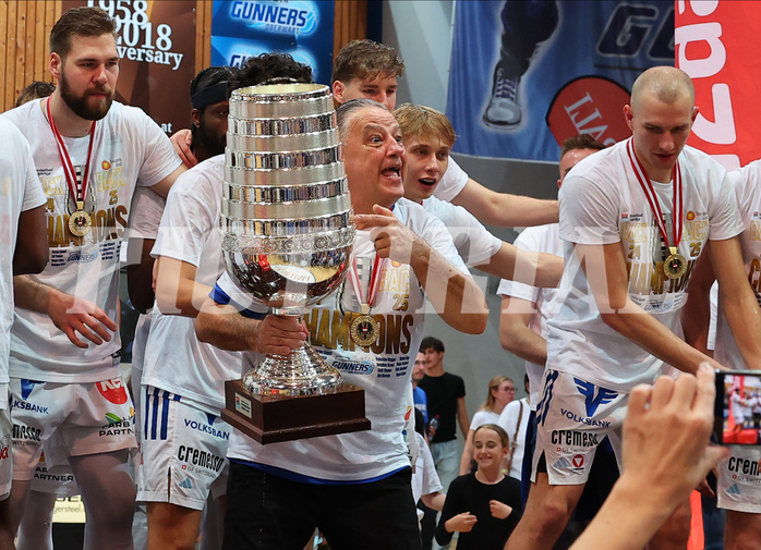 Basketball Superliga 2024/25, Playoffs, Finale Spiel 3 Oberwart Gunners vs. BBC Nord Dragonz


