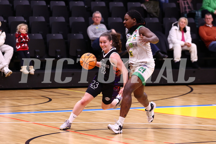 17.12.2023, Graz, Raiffeisen Sportpark, Basketball Damen Superliga 2023/24, Grunddurchgang 7.Runde, UBI Holding Graz - Vienna United Women,  