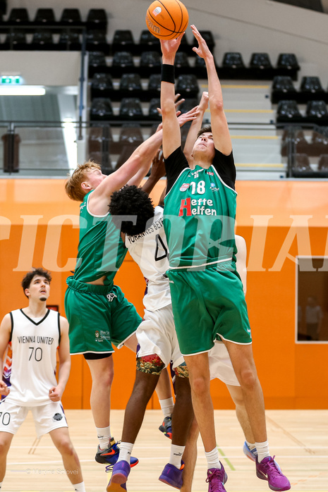 22.03.2025 Österreichischer Basketballverband 2024/25, SLMU19, Vienna United vs. Kapfenberg Bulls 