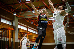 Basketball, Basketball Zweite Liga, Viertelfinale Spiel 2, BBC Nord Dragonz, Mattersburg Rocks, Roman Skvasik (12)