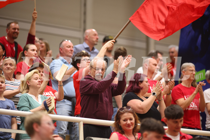 Basketball Superliga 2023/24, Playoff, Viertelfinale Spiel 4 SKN St. Pölten vs. Traiskirchen Lions


