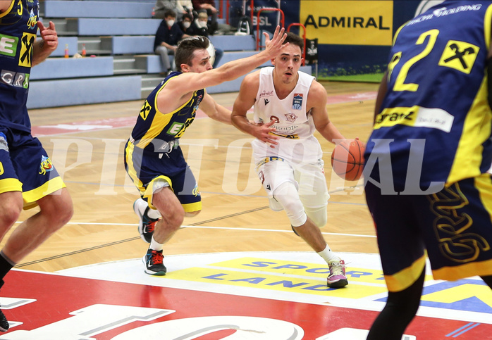 Basketball Superliaga 2021/22, Grunddurchgang 14.Runde Traiskirchen Lions vs. UBSC Graz