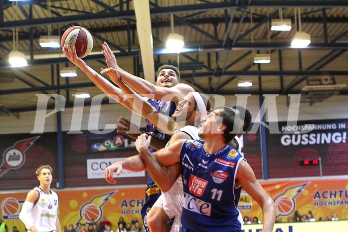 Basketball ABL 2015/16 Grunddurchgang 7.Runde Güssing Knights vs Kapfenberg Bulls
