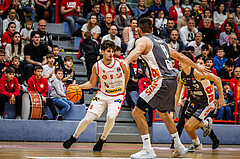 Basketball, win2day Basketball Superliga 2024/25, Grunddurchgang 12.Runde, Traiskirchen Lions, Klosterneuburg Dukes, Aleksej Kostic (6)