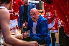 Basketball, Win2Day Superliga 2022/23, Playoff, Finale Spiel 4, BC Vienna, Gmunden Swans, Aramis Naglic (Head Coach)