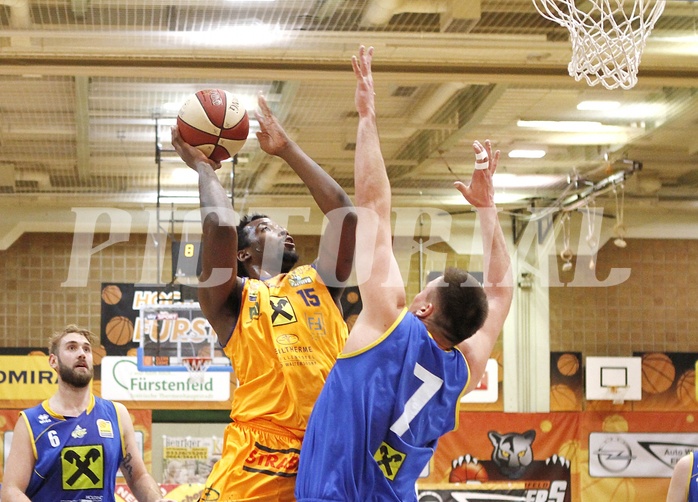 Basketball ABL 2017/18 Grunddurchgang 12.Runde  Fürstenfeld Panthers vs UBSC Graz
