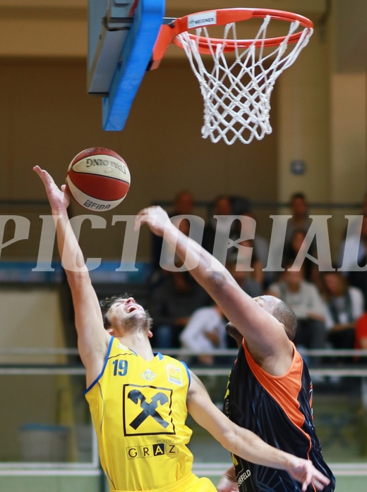 18.10.2015 Basketball ABL 2015/16 Grunddurchgang 7.Runde UBSC Graz vs. F?rstenfeld Panthers


