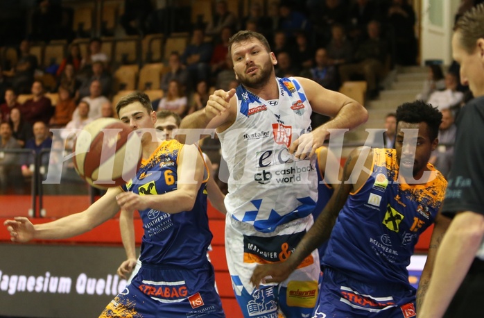 Basketball ABL 2017/18, Grunddurchgang 20.Runde Kapfenberg Bulls vs. Fürstenfeld Panthers


