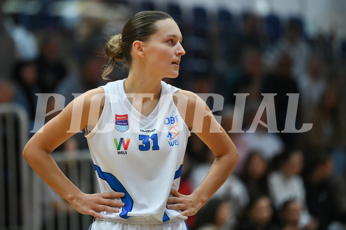 Basketball Superliga 2024/25, Grunddurchgang 1.Runde, DBB Wels vs Basket Flames Women,

