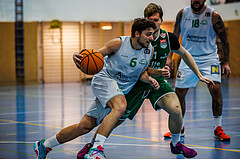 Basketball, Basketball Zweite Liga 2024/25, Grunddurchgang 11.Runde, UDW Alligators, Future Team Steiermark, Ognjen Drljaca (6)