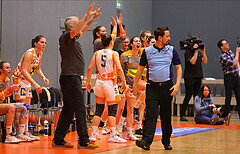 Basketball Damen Superliga 2022/23, Playoff, Finale Spiel 3 BK Duchess Klosterneuburg vs. UBI Graz