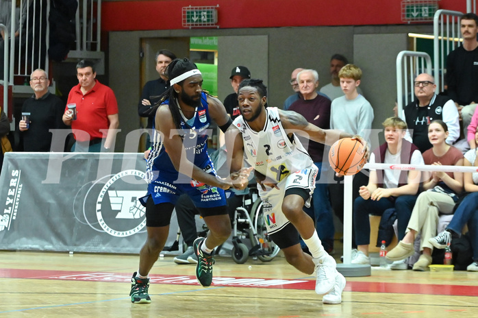 Basketball, Superliga 2024/25, Grunddurchgang 12.Runde, Flyers Wels vs. Oberwart Gunners,
