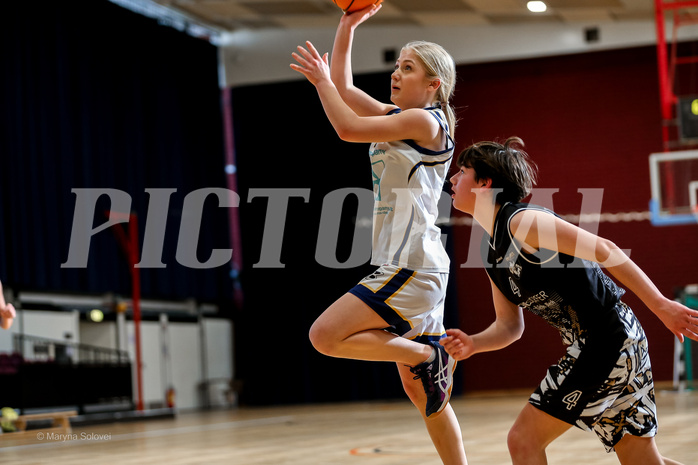 01.03.2025 Österreichischer Basketballverband 2024/25, SLWU16 WAT 3 Capricorns vs. VKL Vikings Swans