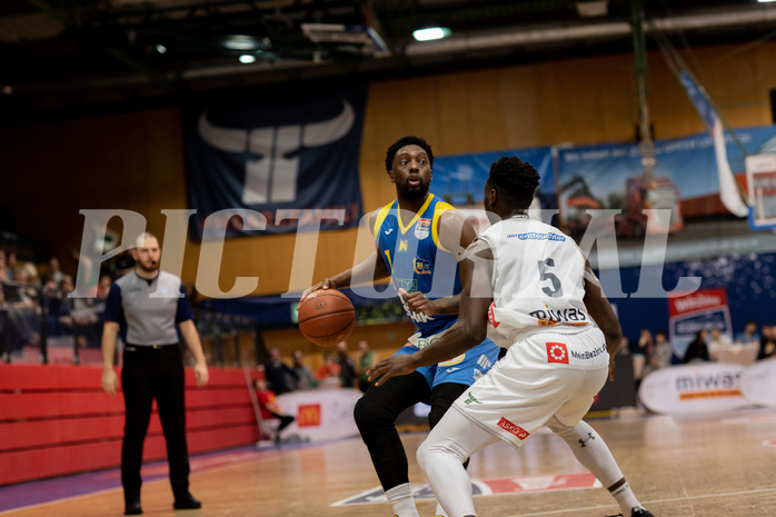 Basketball, Basketball Superliga 2022/23, Grunddurchgang Runde 18, Kapfenberg Bulls, SKN St. P