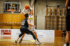 Basketball, Basketball Zweite Liga 2024/25, Grunddurchgang 13.Runde, Mattersburg Rocks, Güssing Blackbirds, Nikolaus Bugnyar (4)