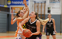 Basketball Damen Superliga 2021/22, Grunddurchgang 4.Runde BK Duchess Klosterneuburg vs. Vienna United


