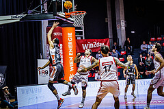 Basketball, Win2Day Superliga 2024/25, Grunddurchgang 7.Runde, BC Vienna, Klosterneuburg Dukes, Milos Vranes (26)