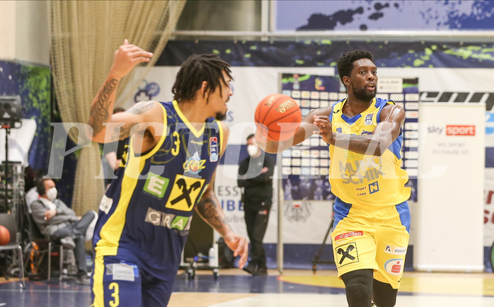 Basketball Superliga 2021/22, 7.Plazierungsrunde SKN St.Pölten vs. UBSC Graz