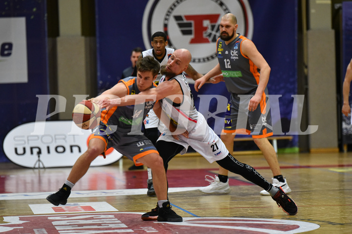 Basketball Superliga 2020/21, Viertelfinale Spiel 2 Flyers Wels vs.Klosterneuburg Dukes