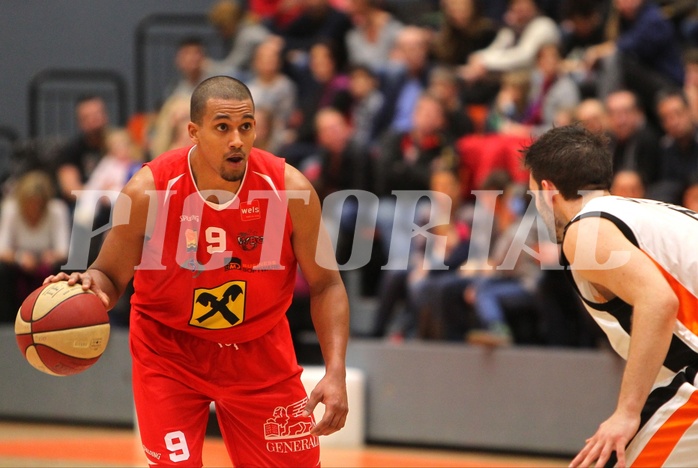 Basketball ABL 2015/16 Grunddurchgang 19.Runde BK Dukes Klosterneuburg vs. WBC Wels