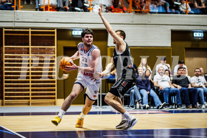 Basketball, Win2Day Superliga 2024/25, Playoffs Viertelfinale Spiel 4, BBC Nord Dragonz, Flyers Wels, Dogus Demirel (23)
