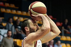 Basketball ABL 2016/17 Grunddurchgang 3. Runde  BC Vienna vs Traiskirchen Lions
Im Bild: Pedrag Miletic (8)

