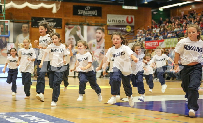 Basketball Superliga 2024/25, Grunddurchgang 12.Runde Gmunden Swans vs. BC Vienna