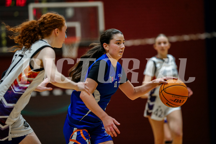 01.03.2025 Österreichischer Basketballverband 2024/25, SLWU19 Vienna United vs. DBB Basketgirls Wels