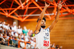 Basketball, win2day Basketball Superliga 2024/25, Playoffs Halbfinale 4. Spiel
, BBC Nord Dragonz, Gmunden Swans, Jalen Green (22)