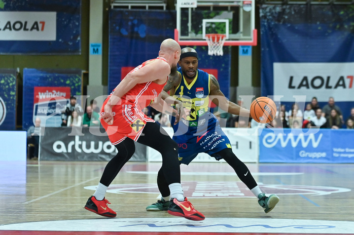 Basketball, Superliga 2024/25, Grunddurchgang 14.Runde, Flyers Wels vs. UBSC Graz,