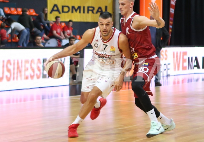 Basketball ABL 2017/18, Grunddurchgang 12.Runde BC Vienna vs. Traiskirchen Lions