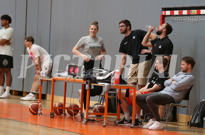 Basketball Nationalteam MU19 2022, Kadersichtung  vs. 


