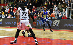 Basketball Superliga 2021/22, Grunddurchgang. 10.Runde Flyers Wels vs. Swans Gmunden