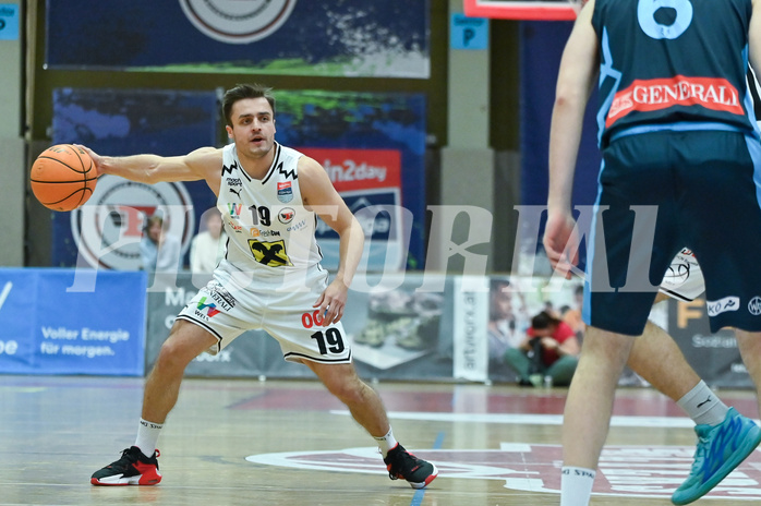 Basketball, Superliga 2023/24, Grunddurchgang 22. Runde, Flyers Wels vs. Vienna Timberwolves,
