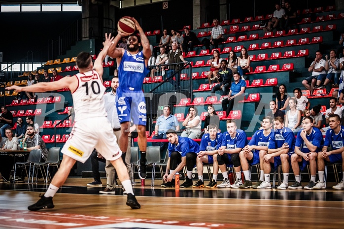Basketball, ABL 2017/18, Grunddurchgang 36.Runde, BC Vienna, Oberwart Gunners, Jerome Seagears (5)