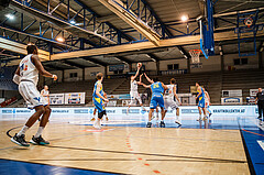 Basketball, bet-at-home Basketball Superliga 2020/21, Platzierungsrunde, 8. Runde, Oberwart Gunners, SKN St. Pölten, Edi Patekar (9)