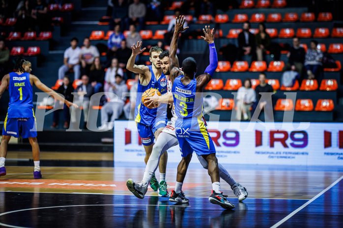 Basketball, Win2Day Superliga 2024/25, 5. Qualifikationsrunde, BC Vienna, SKN St. Pölten, Ivan Gavrilovic (23)